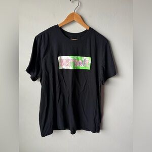 Nike Men’s Black Limited Edition 'Just Do It' Palms Graphic Tee Classic Outdoors